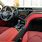 2018 Toyota Camry XSE White Red Interior