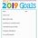 2019 Goal Worksheet