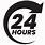 24-Hours Logo