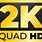 2K Quad HD Logo