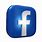 3D Facebook Logo Vector
