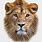 3D Lion SVG