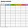 4 Week Calendar Template Excel