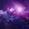4K Purple Space Galaxy