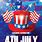 4th of July Flyer Template Free