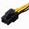 6 Pin PCIe Cable