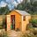 6 X 8 Wooden Sheds
