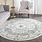 9 FT Round Area Rugs