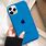 A Blue Phone Case