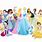 A Picture of All the Disney Princesses