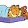 A Picture of Garfield Sleeping