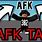 AFK Sign