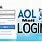 AOL Mail Login Page AOL