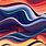 Abstract Waves Wallpaper 4K