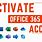 Activate Office 365