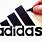 Adidas Draw New Logo