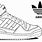 Adidas Shoe Outline