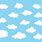 Aesthetic Cartoon Cloud Wallpaper