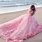Aesthetic Pink Gown