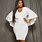 All White Party Dresses for Plus Size Women