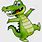 Alligator Cartoon Transparent Background