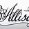 Allison Name Calligraphy