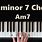 Am7 Chord On Piano