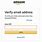 Amazon Verify Email Address