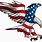 American Flag Eagle Silhouette Clip Art