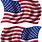 American Flag Magnetic Decal