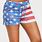 American Flag Shorts