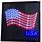 American Lighted Flag Signs