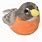 American Robin Stuffed Animal