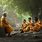 Ancient Buddhist Monks