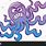 Angry Octopus Clip Art