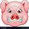 Angry Pig Cartoon