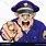 Angry Policeman Cartoon