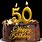 Animated Happy 50th Birthday