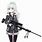 Anime Girl Assassin M16