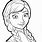 Anna Frozen Free Coloring Pages