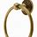 Antique Brass Towel Ring