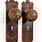 Antique Door Knob Backplates