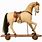 Antique Horse Pull Toy