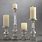 Antique Pillar Candle Holders