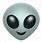 Apple Alien. Emoji