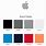 Apple Brand Color Palette