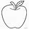 Apple Coloring Worksheet