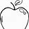 Apple Coloring for Kids