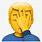 Apple Face Palm Emoji