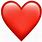 Apple Red Heart Emoji